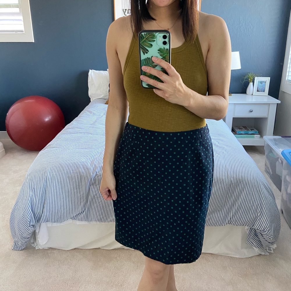 GAP Factory polka dot skirt